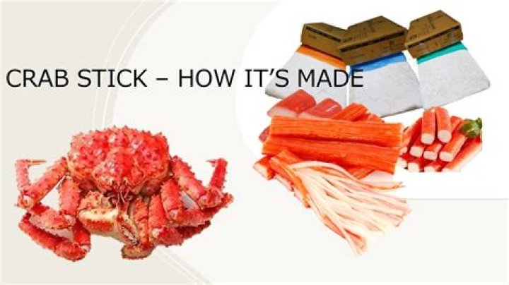 Are crab sticks high in sugar
