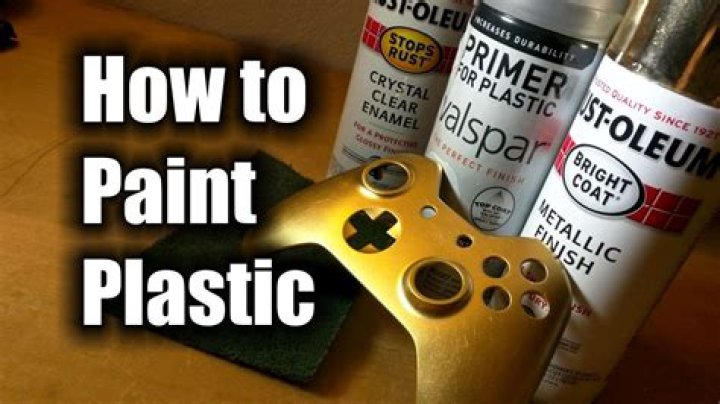 Can you paint a plastic plate