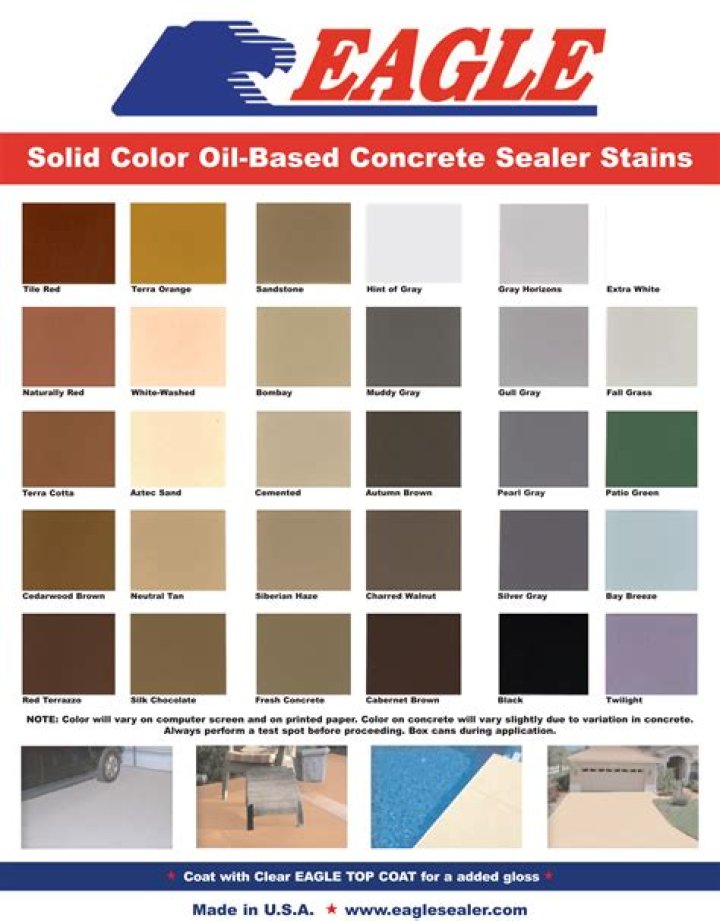 Does concrete sealer darken color