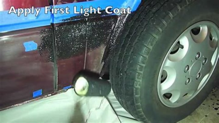 Does paint stick to bed liner