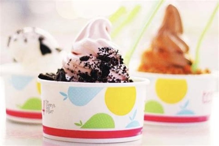 Does TCBY yogurt contain eggs