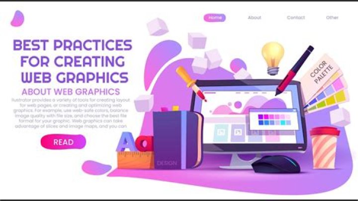 How are graphics used in websites