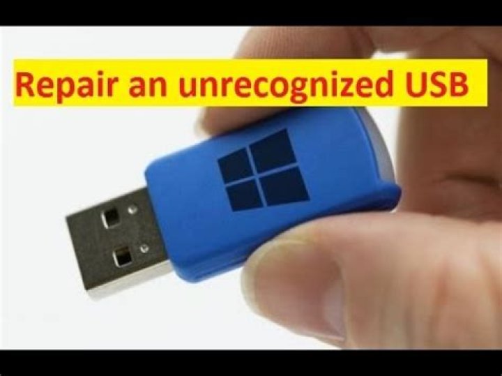 How do I recover unrecognized USB