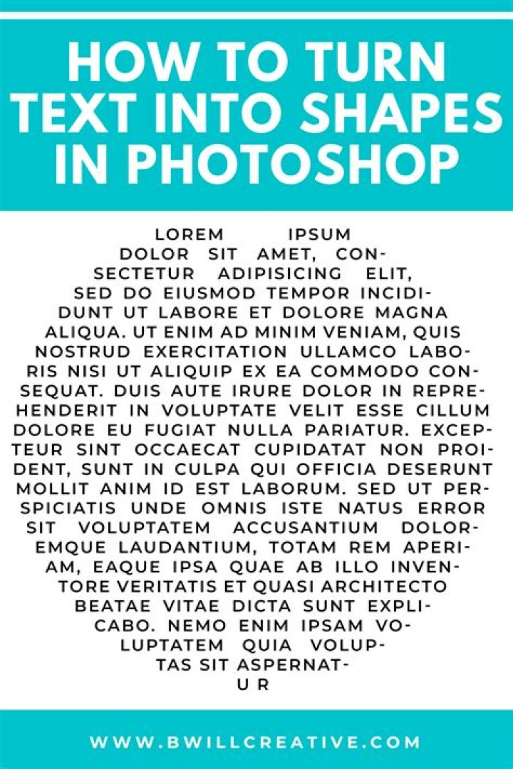 How do I turn a text into a shape