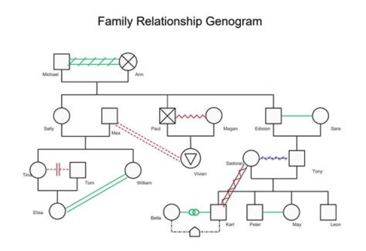 How do you analyze a genogram