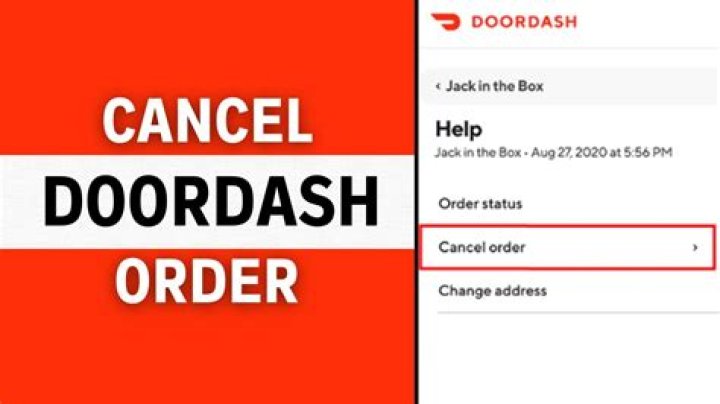 How do you cancel an online order