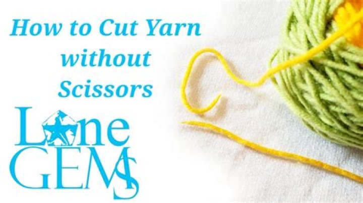 How do you completely remove yarn