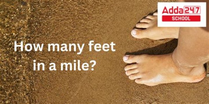 How many feet are in the mile