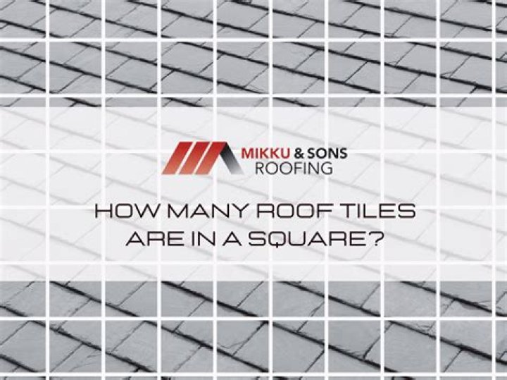 How many roof tiles make a square