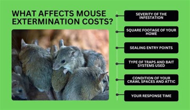 How much does mouse extermination cost