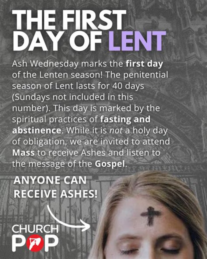 Is it a sin not to get ashes on Ash Wednesday