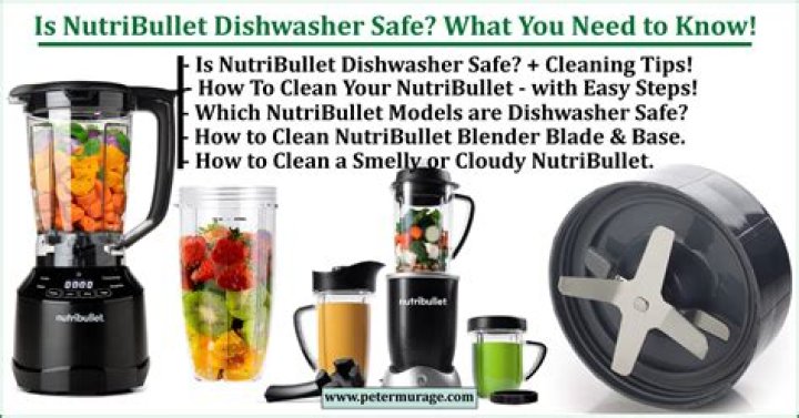 Is NutriBullet dishwasher safe
