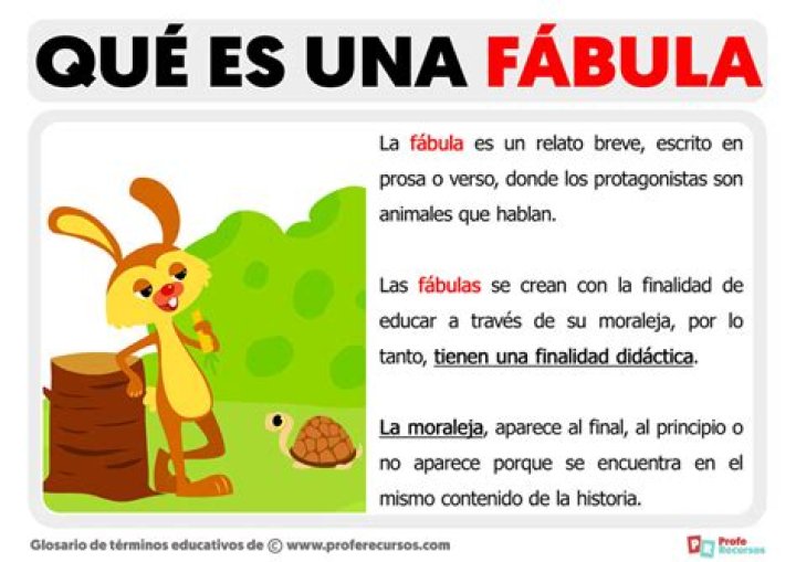 ¿Qué es el final de la fábula
