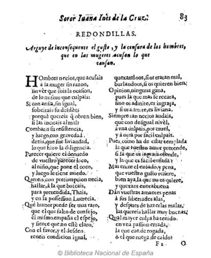 ¿Qué tipo de texto es redondillas