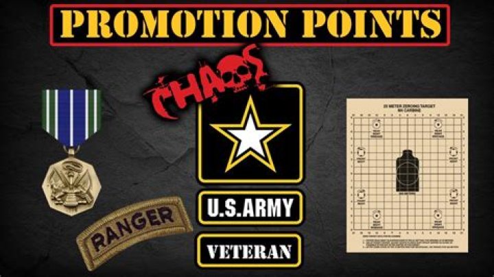 What are Army promotion points
