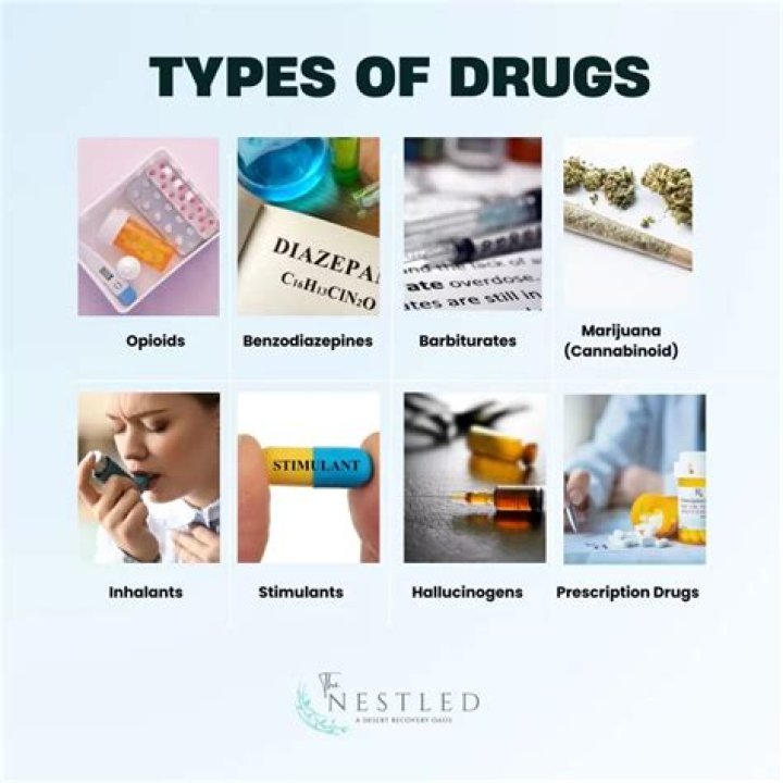 What are the 4 types of drugs