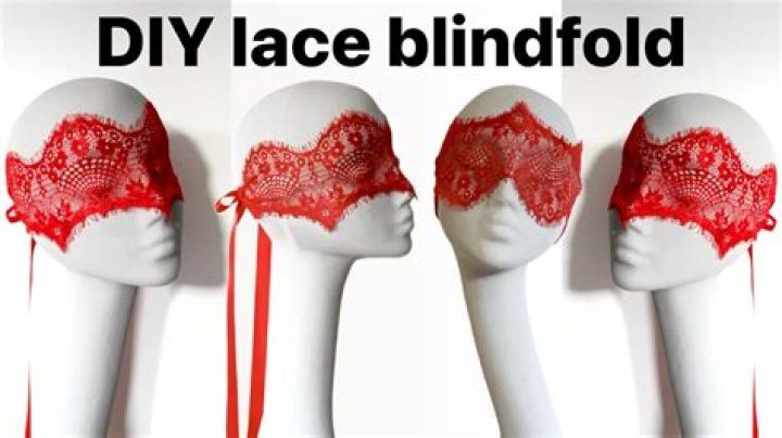 What can be used as blindfolds