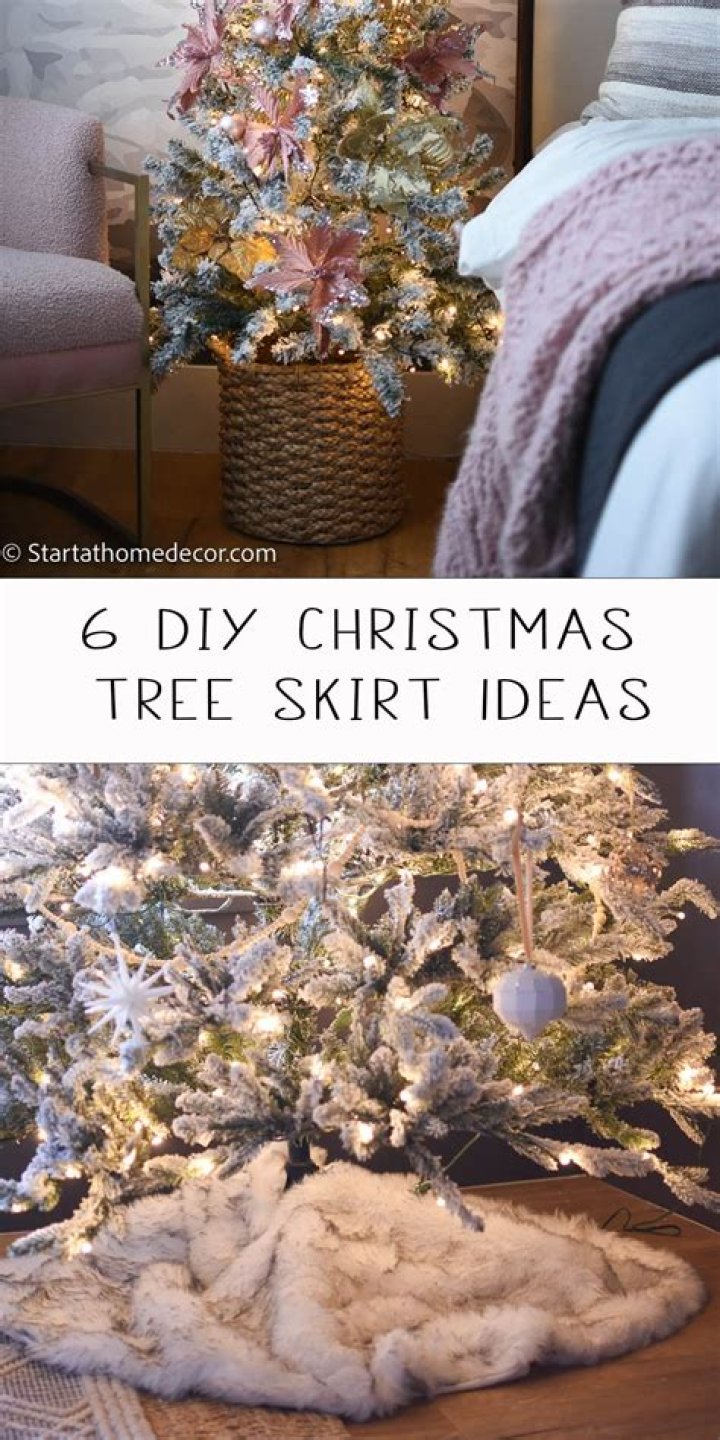 What can I use as a tree skirt