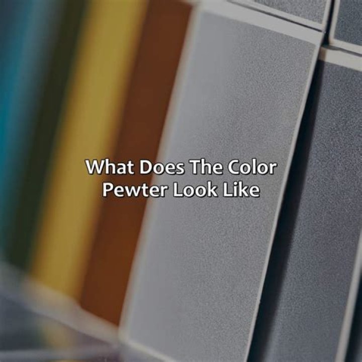 What color does pewter go with