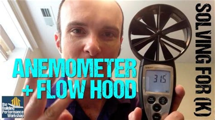 What does a flow hood measure