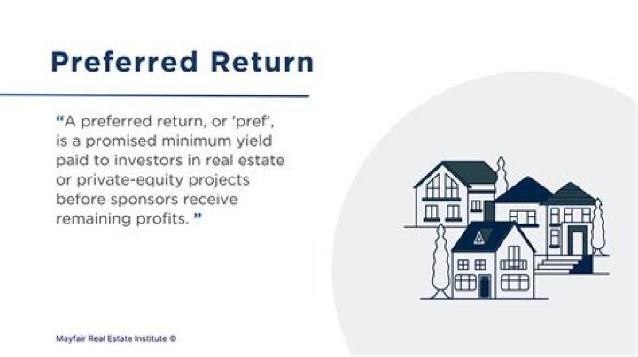 What does a preferred return mean