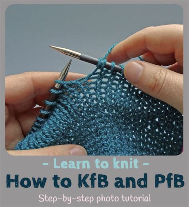 What does KFB mean in knitting