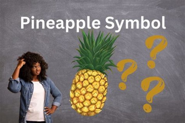 What does red on a pineapple mean