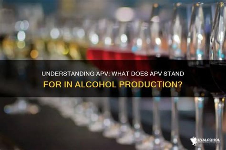What does Vo stand for in alcohol