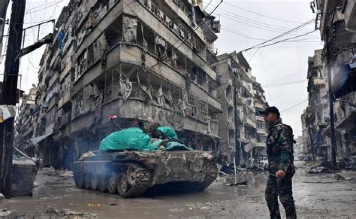 What happened in Aleppo Syria