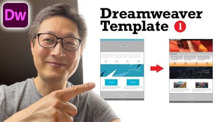 What is a Dreamweaver template