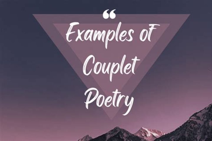 What is a example of a couplet