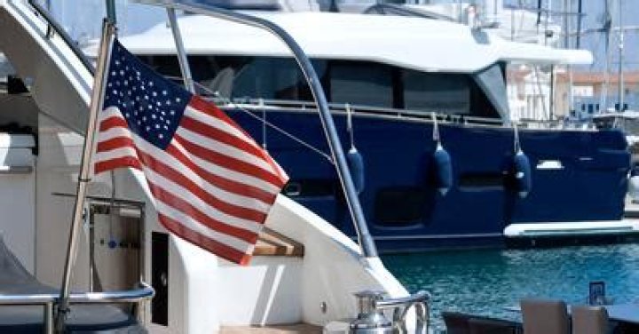 What is a flag on a boat called