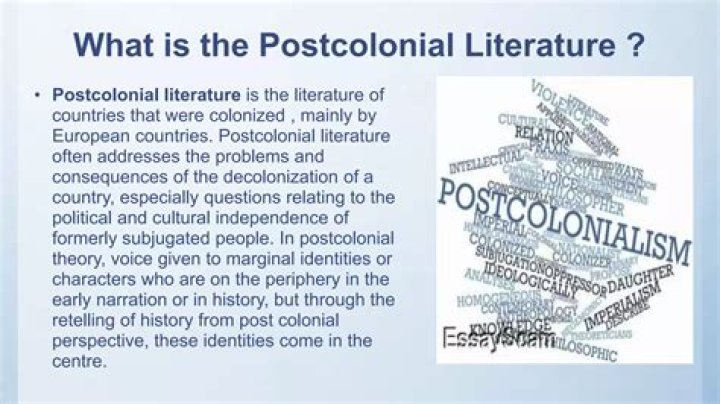 What is a postcolonial country