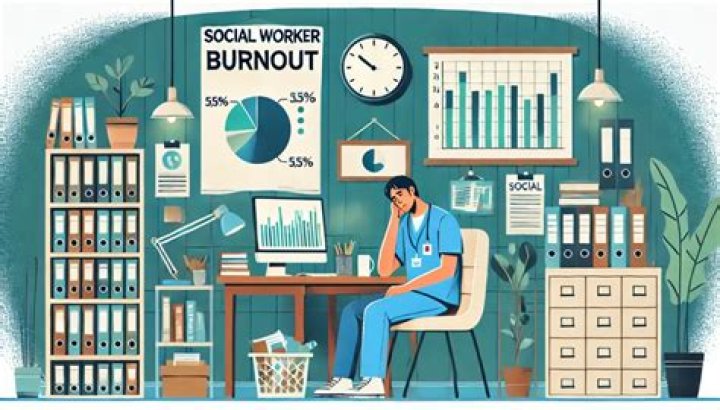 What is burnout in social work
