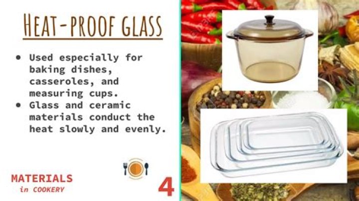 What is ceramic and heat proof glass