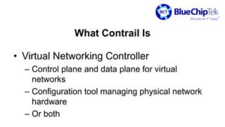 What is contrail in networking