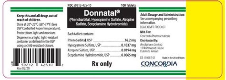 What is donnatal over the counter