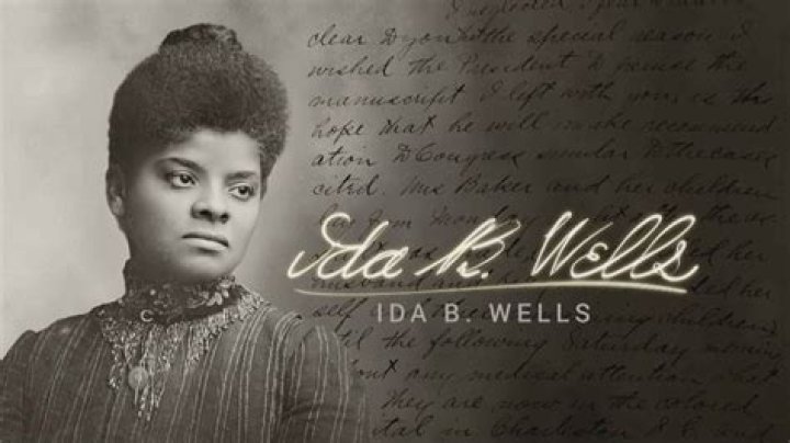What is Ida B Wells known for