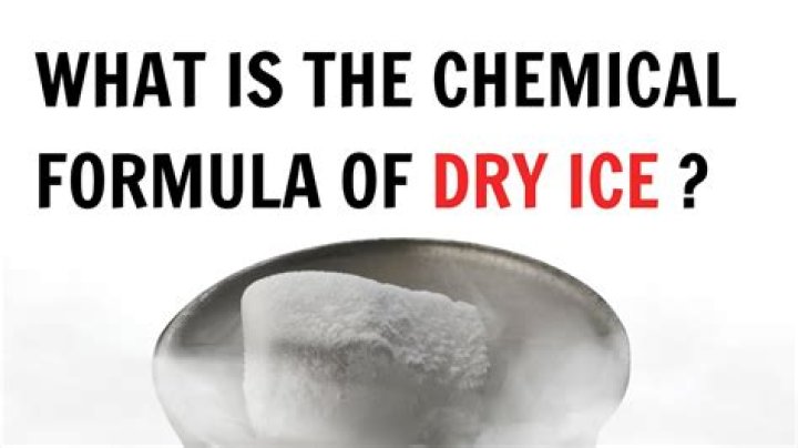 What is the chemical in dry ice