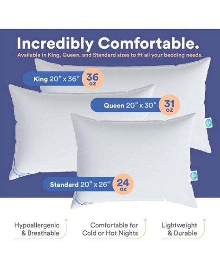 What size are continental pillows