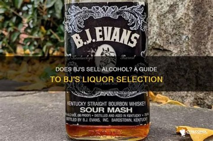 What states does BJS sell alcohol
