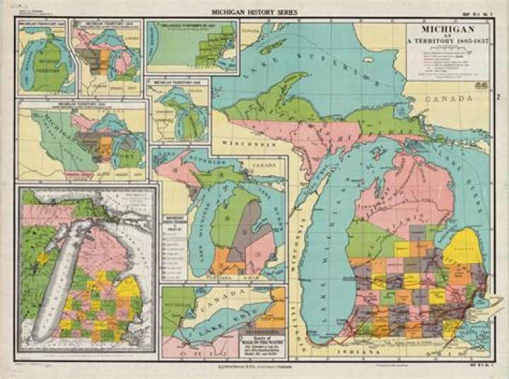 When was Michigan a territory
