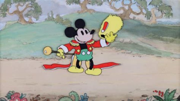 When was Mickey first colored
