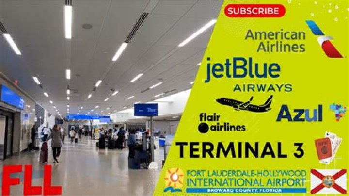 Which airlines fly out of FLL