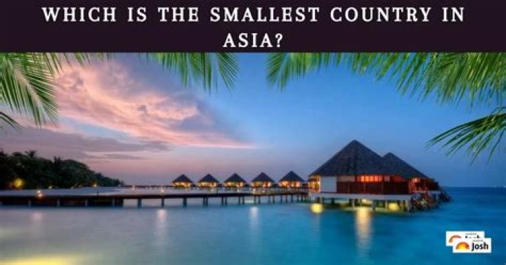 Which country is smallest in Asia