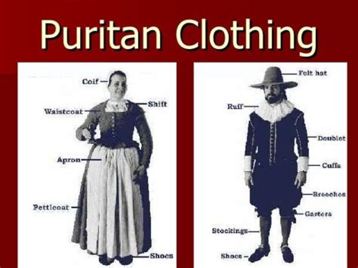 Why did the Puritans wear clothes