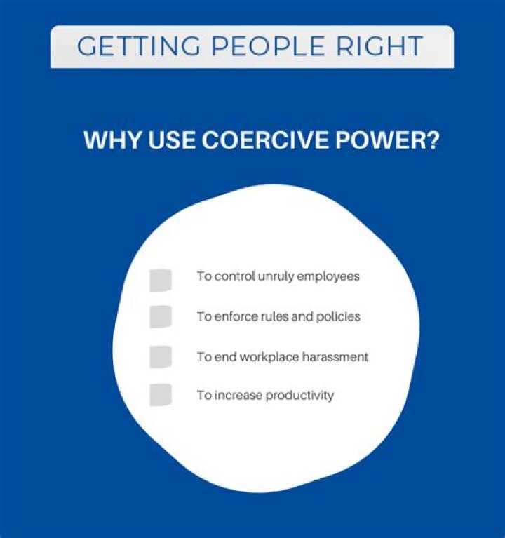 Why is coercive power ineffective